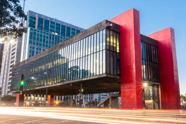 Mapa estilizado de São Paulo